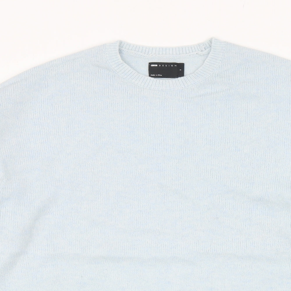 Womens UK Size S ASOS Blue Pullover Jumper