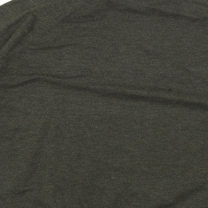 Primark Womens Green High Neck Polyester Pullover Jumper Size L