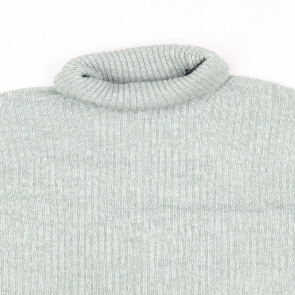 Womens UK Size S H&M Green Pullover Jumper