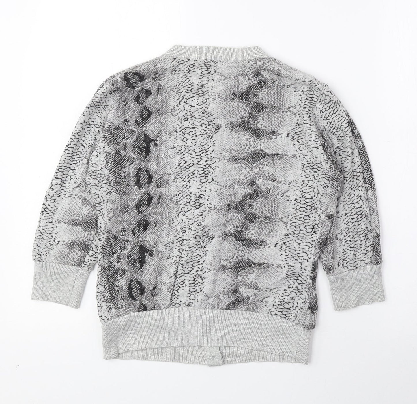 Womens UK Size 8 Atmosphere Grey Cardigan Jumper