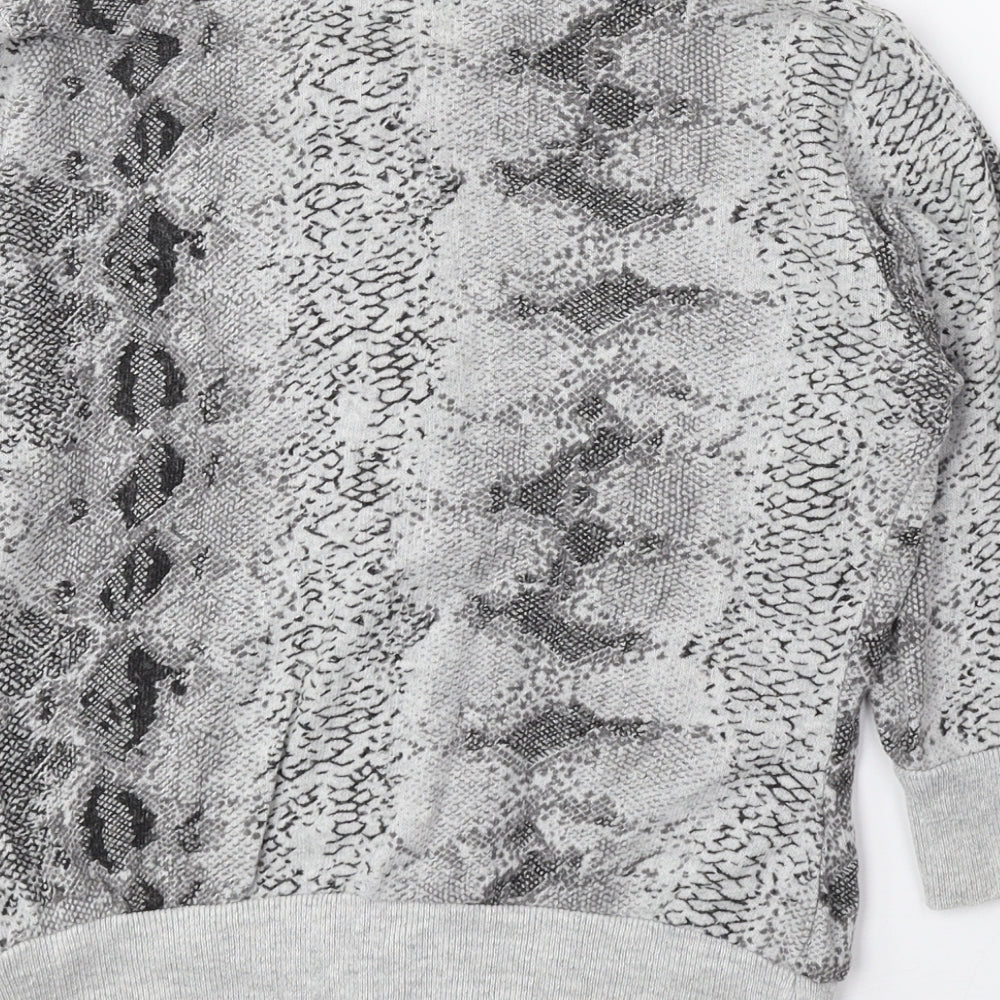 Womens UK Size 8 Atmosphere Grey Cardigan Jumper