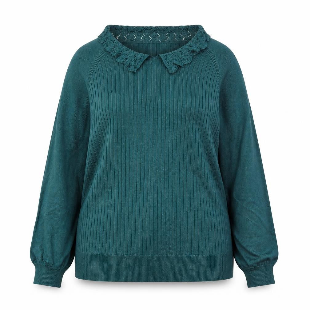 Womens UK Size 14 NEXT Green Pullover Jumper