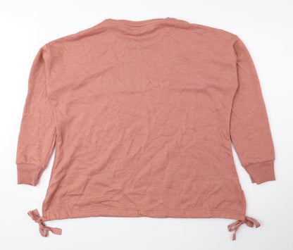 Womens UK Size 12 NEXT Pink Pullover Sweatshirt