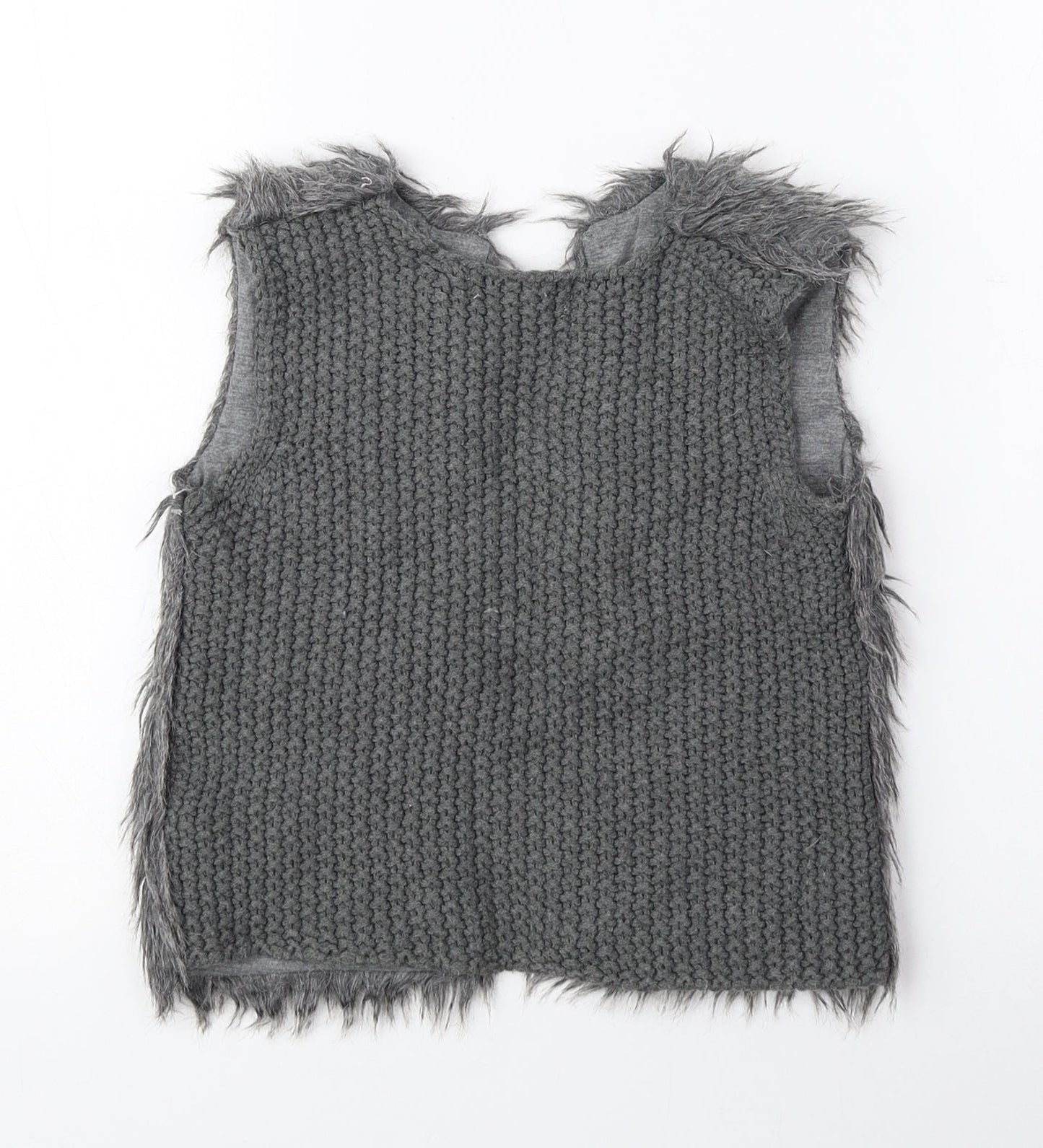 Primark Girls Grey Gilet Jacket Size 3-4 Years