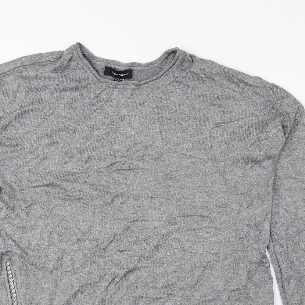 Womens UK Size 10 Atmosphere Grey Pullover Jumper