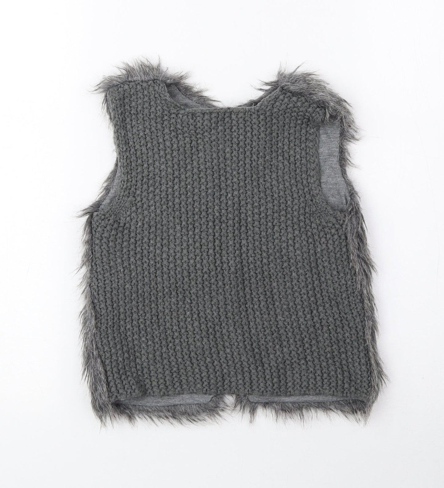Primark Girls Grey Jacket Size 2-3 Years Pullover