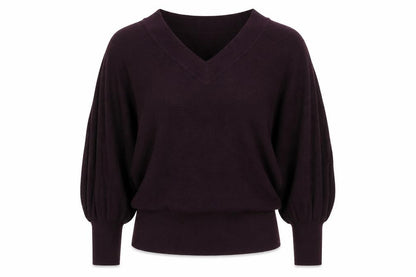Womens UK Size S Phase Eight Purple Pullover Jumper