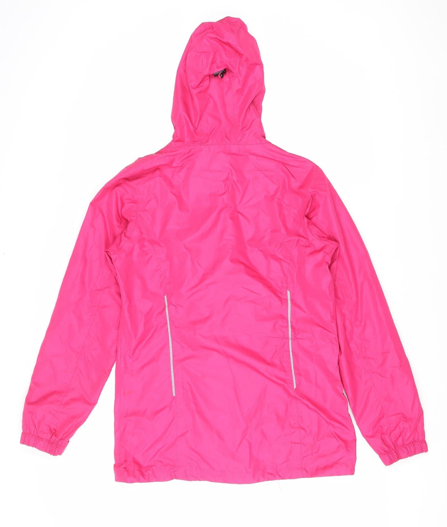 Womens UK Size 8 Crane Pink Windbreaker Coat
