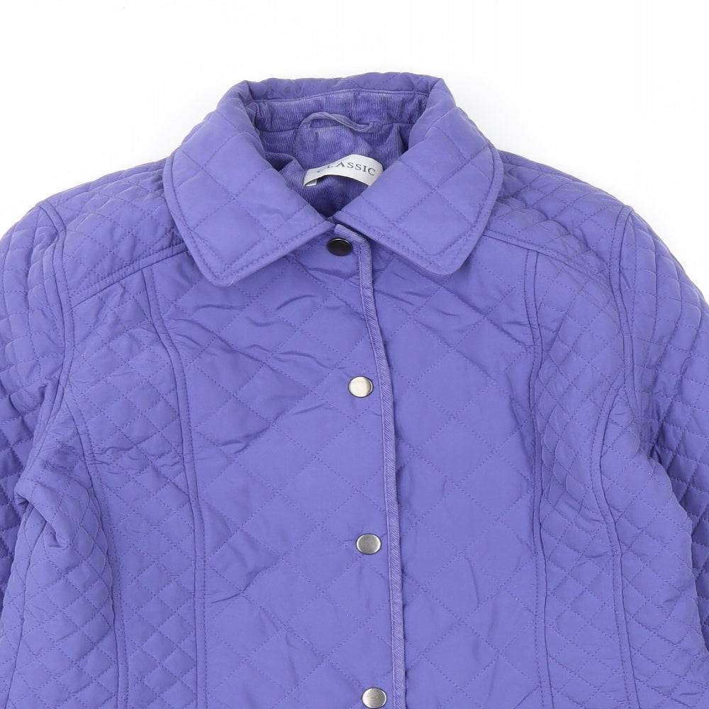 Womens UK Size 8 Marks and Spencer Purple Jacket