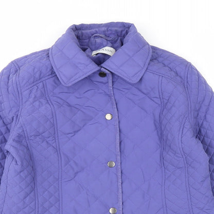 Womens UK Size 8 Marks and Spencer Purple Jacket