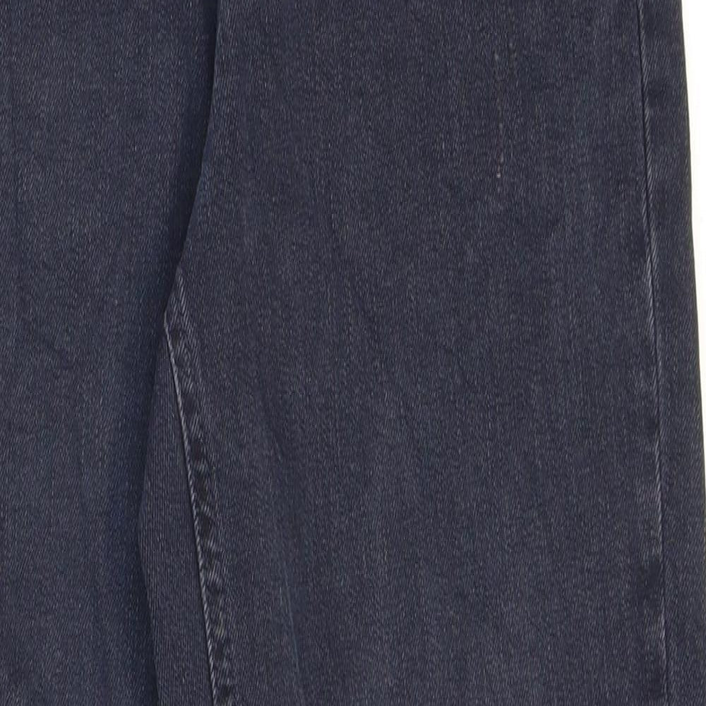 Womens UK Size 6 Marks and Spencer Regular Fit Mom Blue Jeans