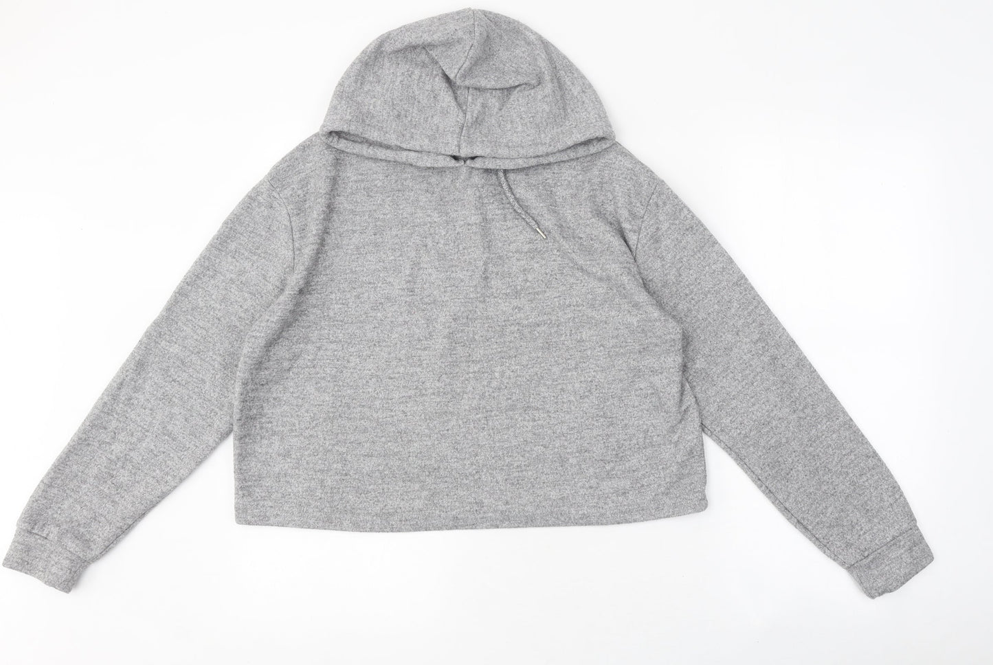 Primark Womens Grey Round Neck Polyester Pullover Jumper Size M