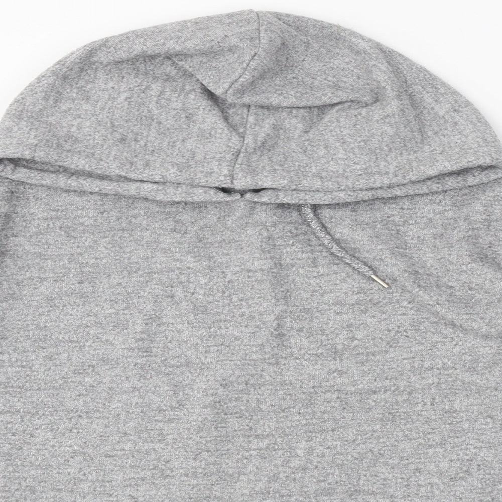 Primark Womens Grey Round Neck Polyester Pullover Jumper Size M