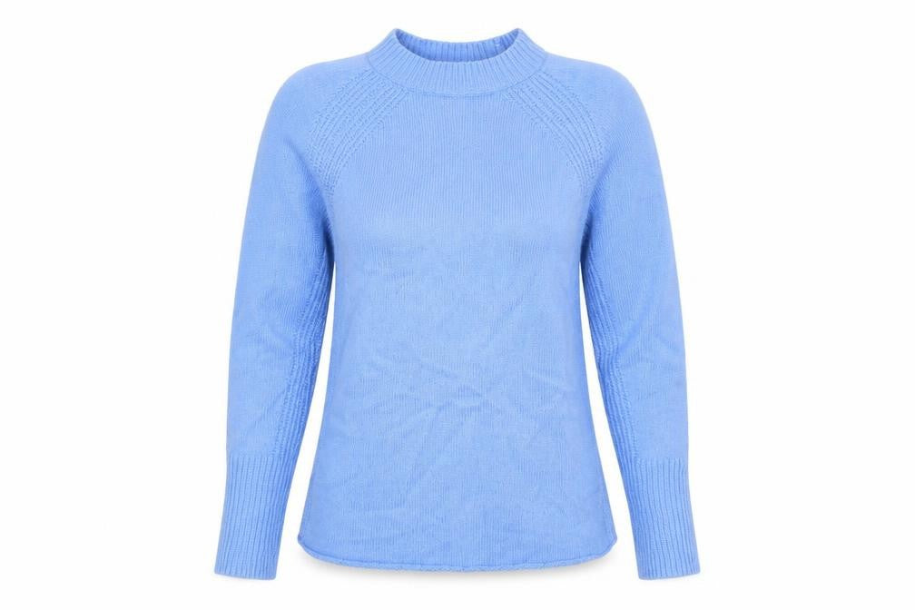 Womens UK Size S Marks and Spencer Blue Pullover Jumper