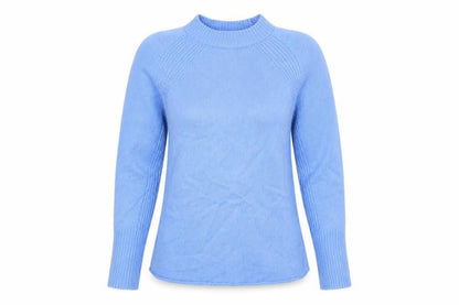Womens UK Size S Marks and Spencer Blue Pullover Jumper