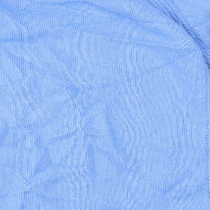 Womens UK Size S Marks and Spencer Blue Pullover Jumper
