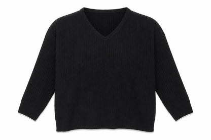 Womens UK Size L New Look Black Pullover Jumper