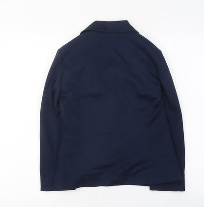 Womens UK Size 6 Miss Selfridge Blue Jacket