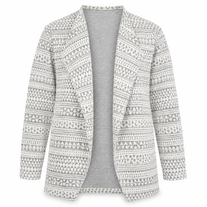 Womens UK Size 10 New Look Grey Cardigan Jumper