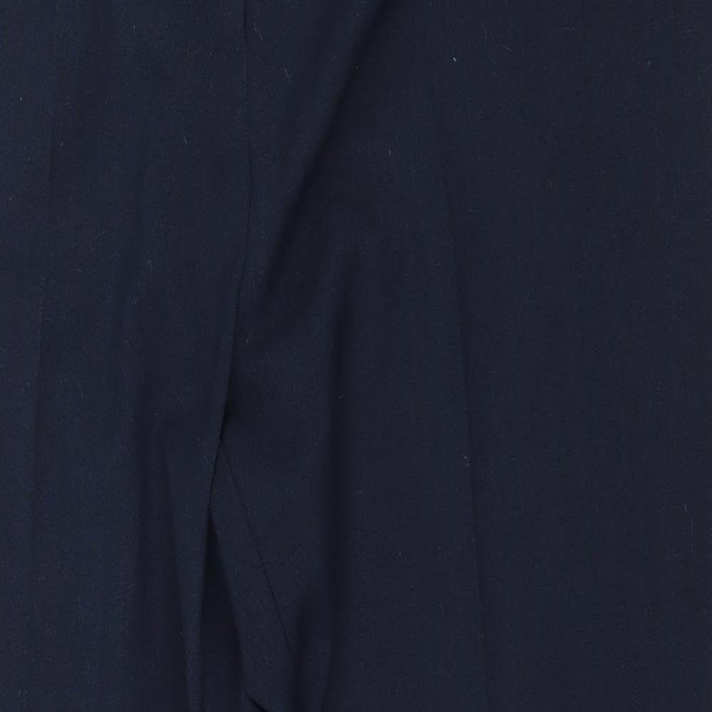 Womens UK Size 14 Papaya Regular Fit  Blue Trousers