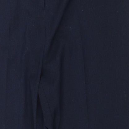 Womens UK Size 14 Papaya Regular Fit  Blue Trousers