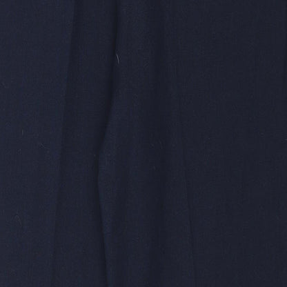 Womens UK Size 14 Papaya Regular Fit  Blue Trousers