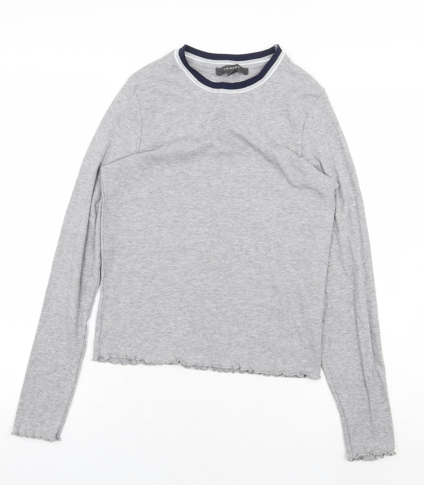 Primark Womens Grey Polyester Pullover Sweatshirt Size M Pullover