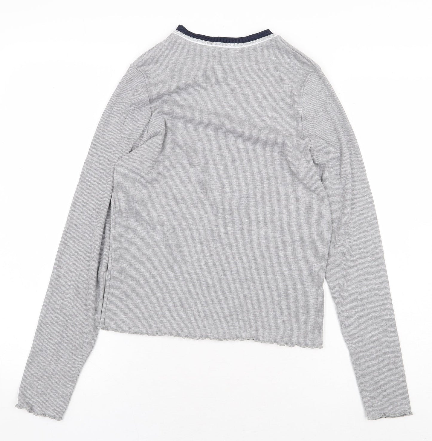 Primark Womens Grey Polyester Pullover Sweatshirt Size M Pullover