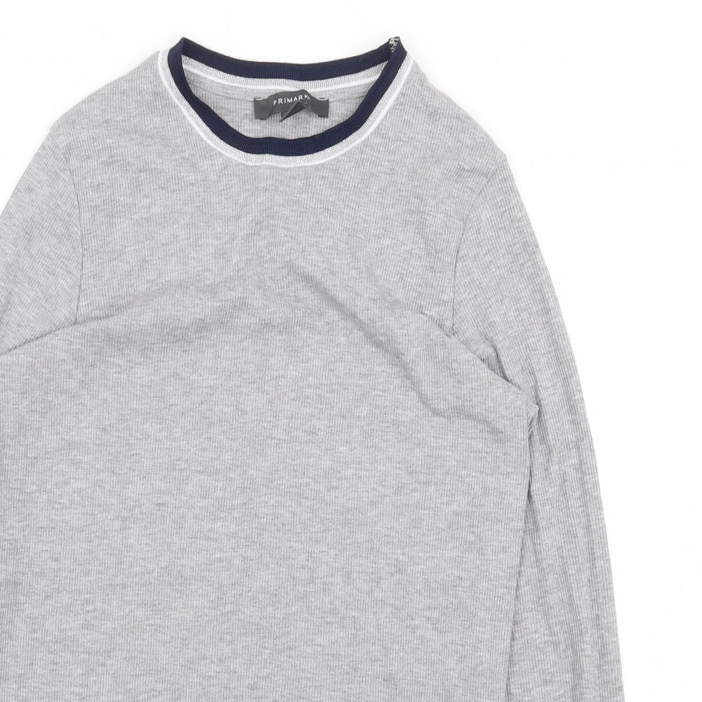 Primark Womens Grey Polyester Pullover Sweatshirt Size M Pullover