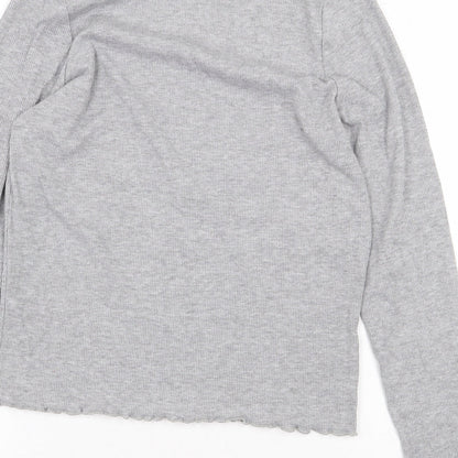 Primark Womens Grey Polyester Pullover Sweatshirt Size M Pullover