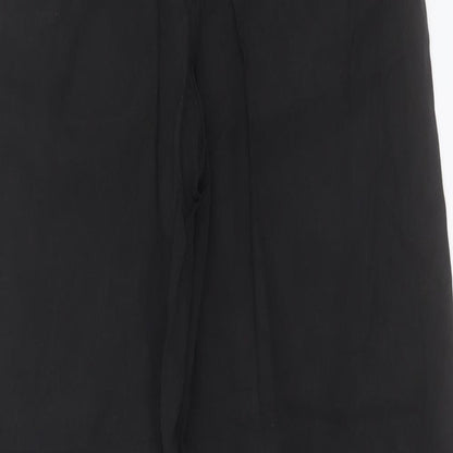 Womens UK Size 10 H&M Regular Fit  Black Trousers