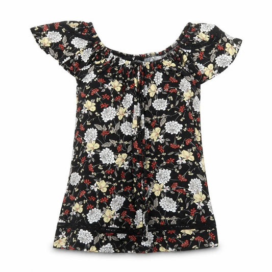 Womens UK Size 10 Very Multicoloured Basic T-Shirt