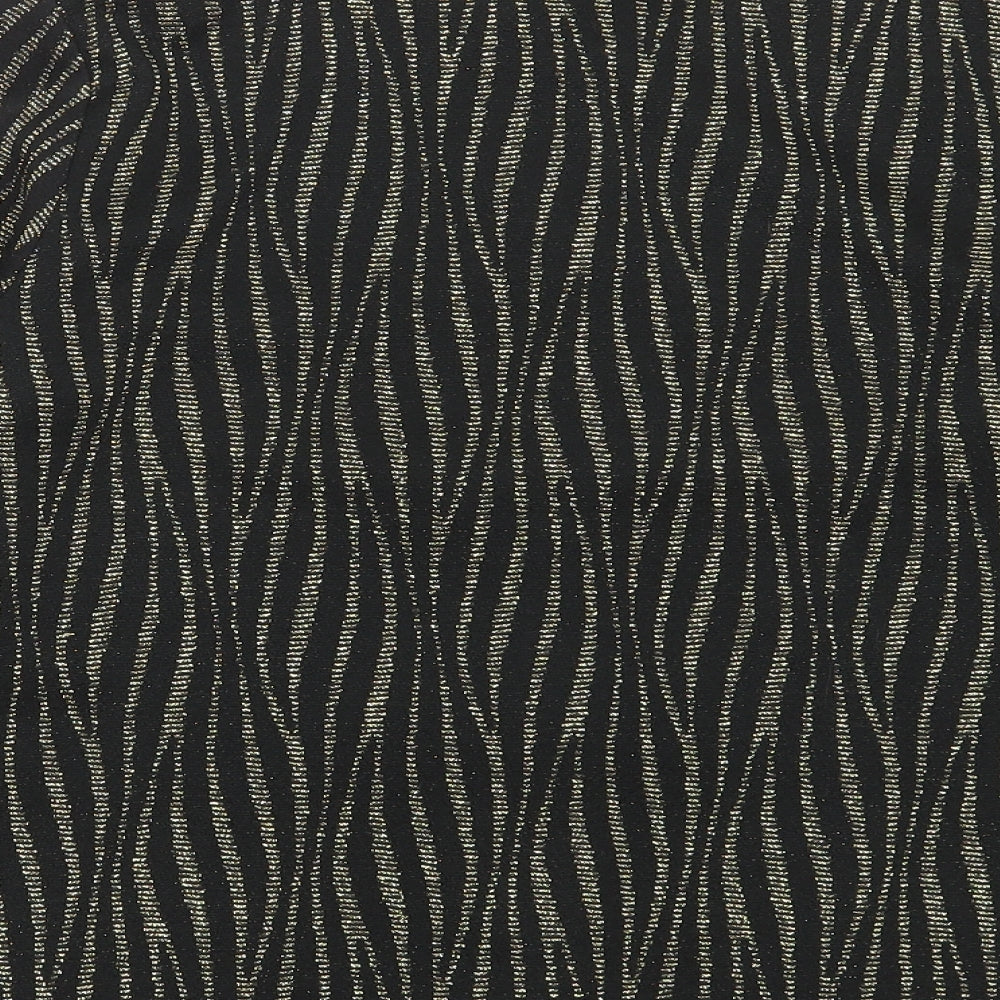 bonmarch Womens Black Animal Print Jacket Size 14 Button