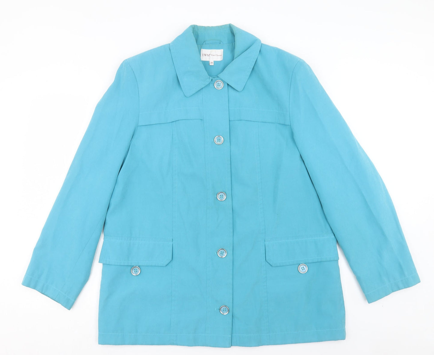 Womens UK Size 18 EWM Blue Jacket