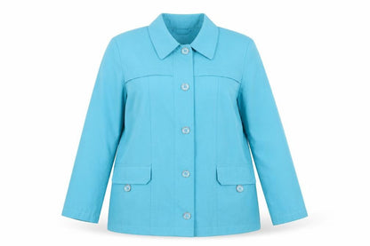 Womens UK Size 18 EWM Blue Jacket