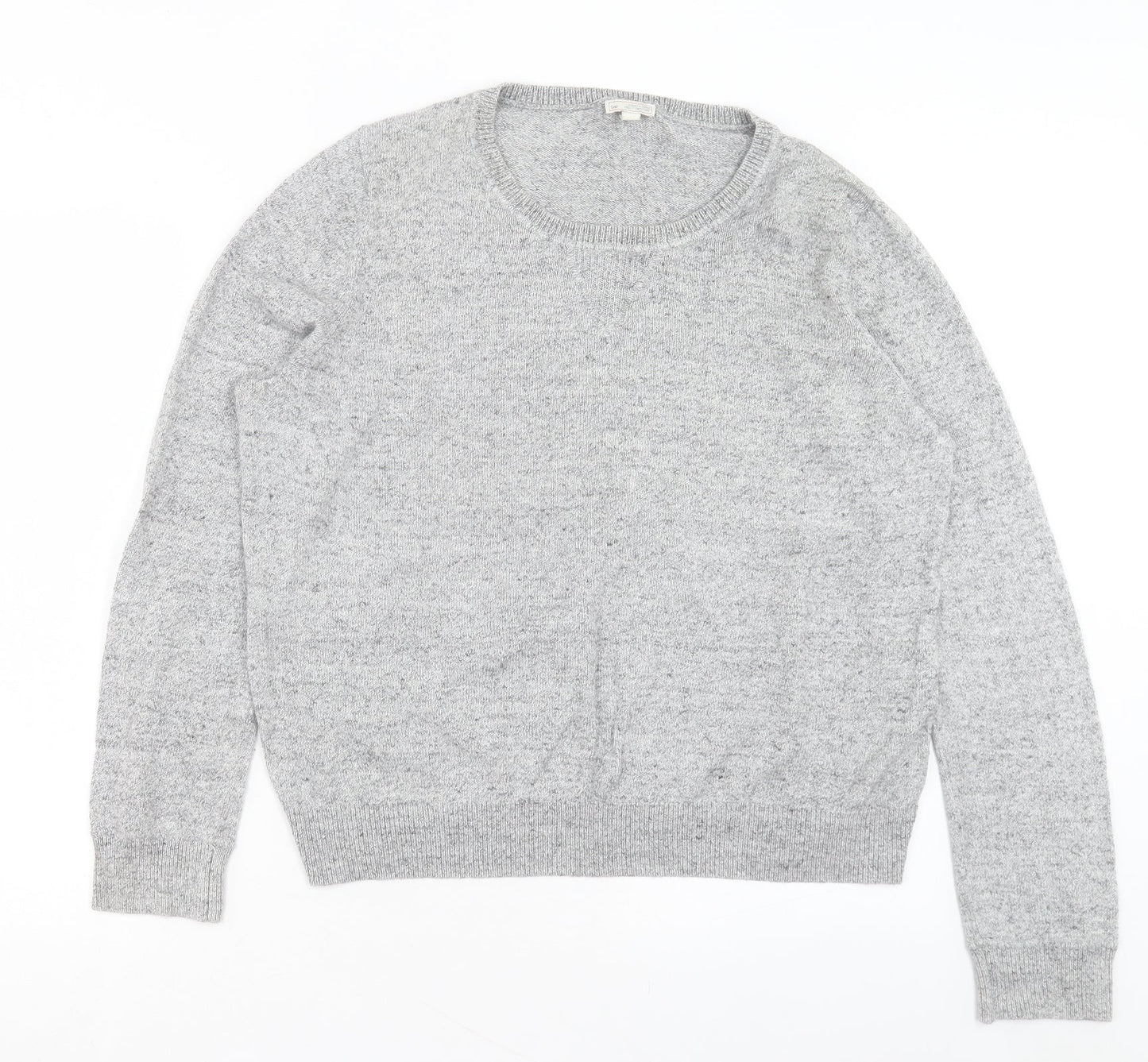 Gap Mens Grey Crew Neck Cotton Pullover Jumper Size XL