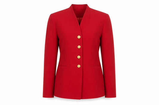 Womens UK Size 10 Kaleidoscope Red Jacket