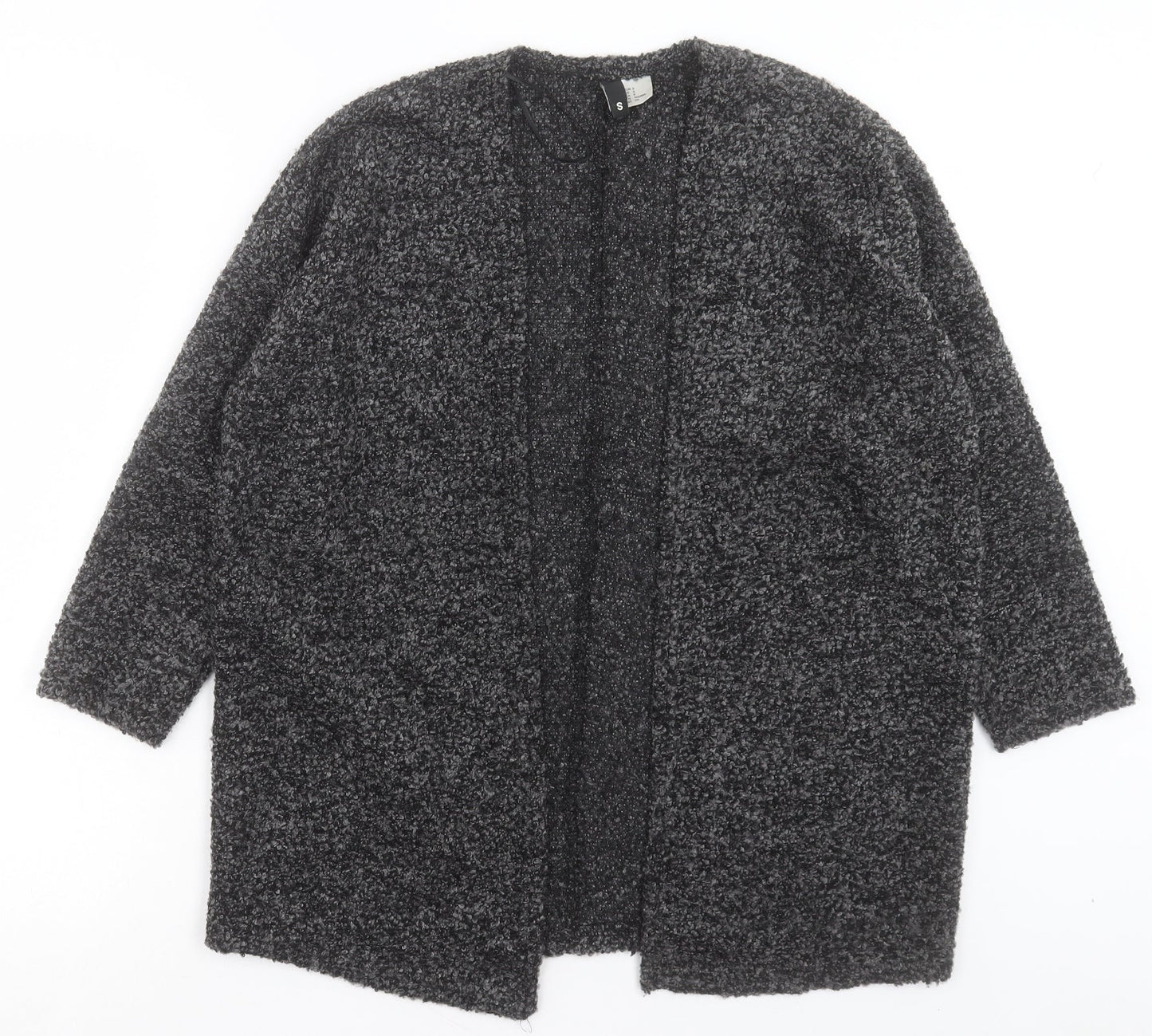 Womens UK Size S H&M Grey Cardigan Jumper