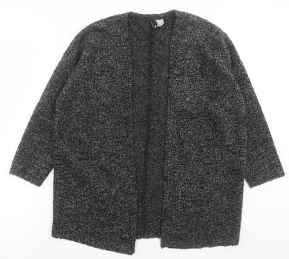 Womens UK Size S H&M Grey Cardigan Jumper