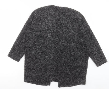 Womens UK Size S H&M Grey Cardigan Jumper