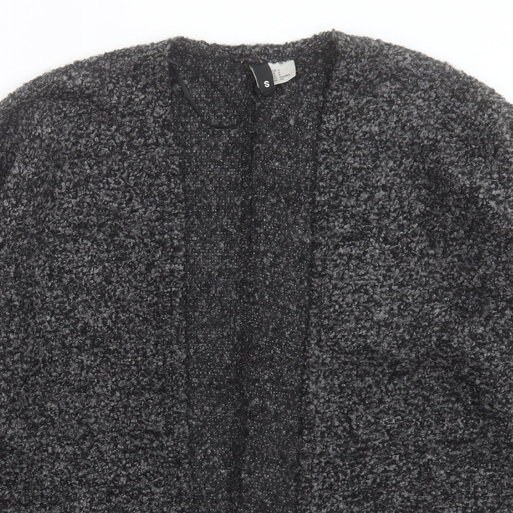 Womens UK Size S H&M Grey Cardigan Jumper