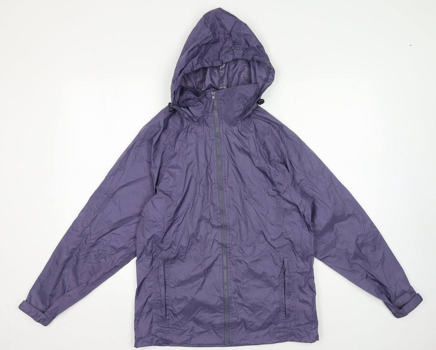 Womens UK Size S Preworn Purple Rain Coat