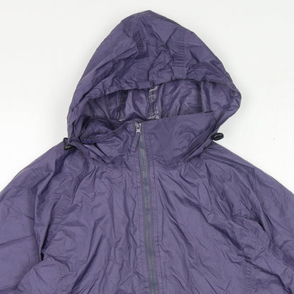 Womens UK Size S Preworn Purple Rain Coat
