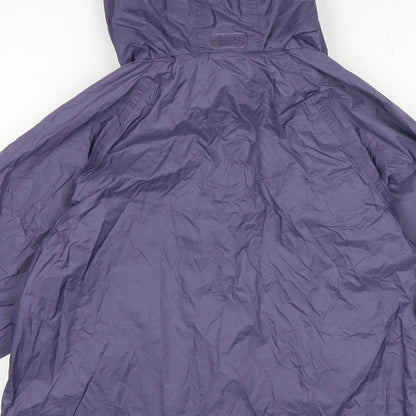 Womens UK Size S Preworn Purple Rain Coat