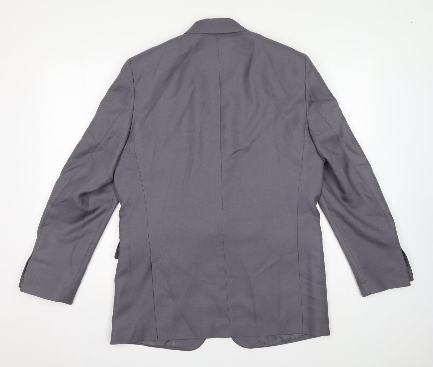 Chaus Womens Grey Jacket Size 10 Button - Blazer