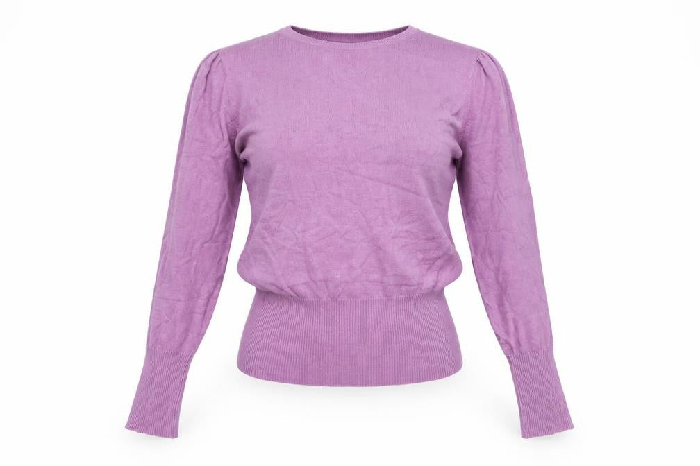 Womens UK Size 8 Marks and Spencer Purple Pullover Jumper