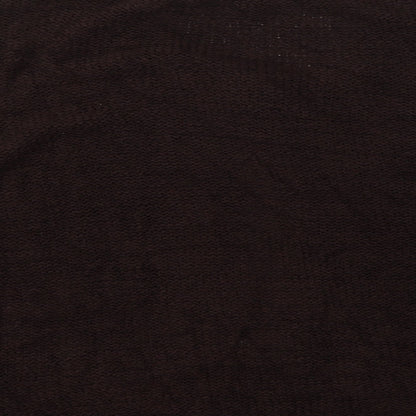 TU Womens Brown Round Neck Acrylic Cardigan Jumper Size 14 - Snap Button