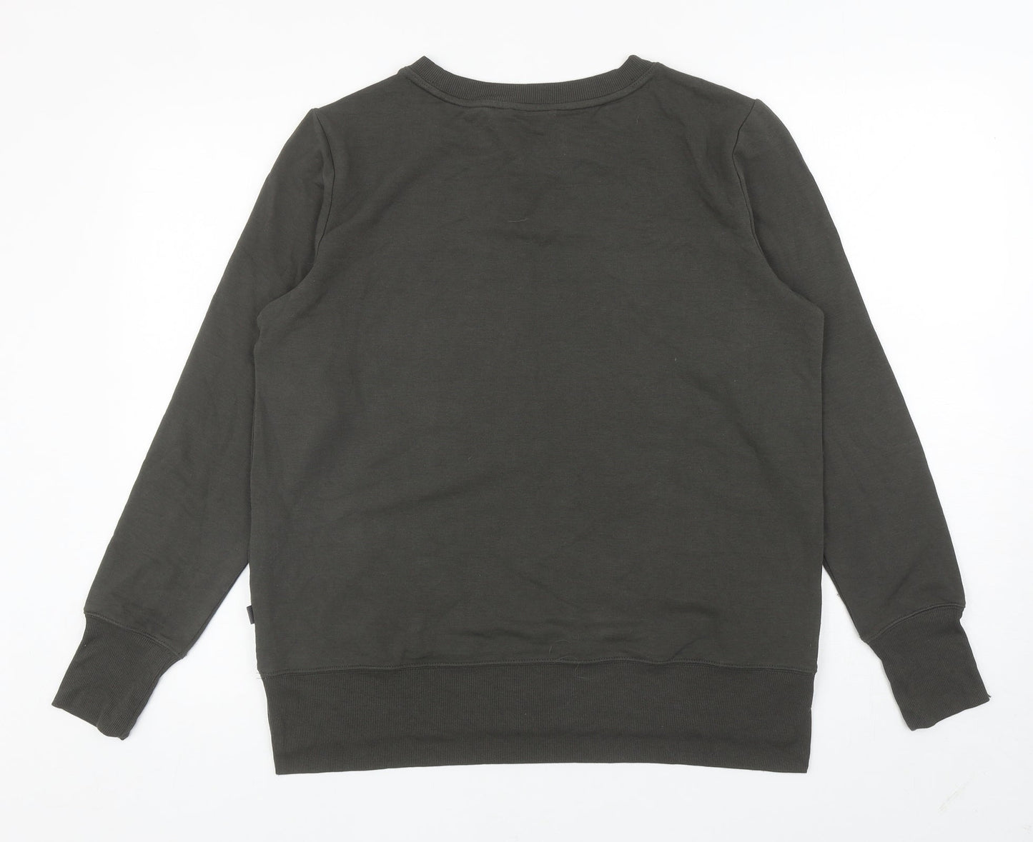 MONDETTA Womens Green Polyester Pullover Sweatshirt Size M Pullover
