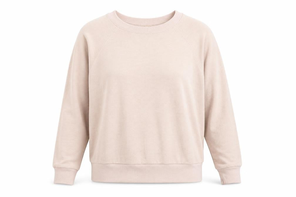 Womens UK Size M Divided Pink Pullover Sweatshirt