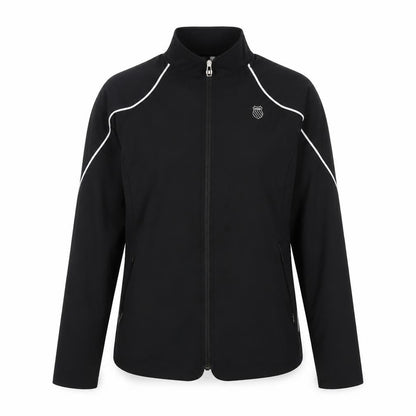 K-Swiss Womens Black Jacket Size 12 Zip